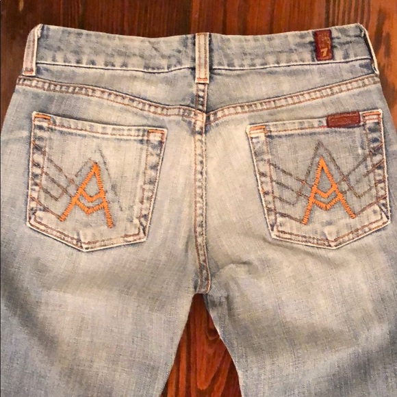 7 for all mankind jeans size 25 - Picture 4 of 5